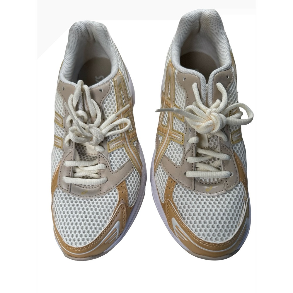 ASICS women's gel-1130 "cream champagne" size 8 - Picture 2 of 7